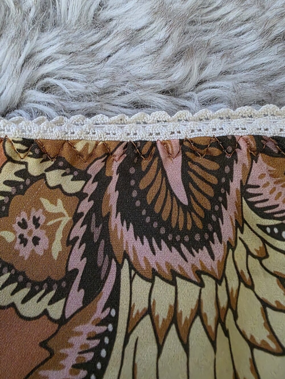 Free People X Spell Mojave Lily Bias Skirt Amber Brown Burnt Orange Size Large - Picture 6 of 12